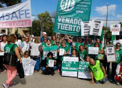 Trabajadores de Venado Tuerto expresaron su disconformidad a funcionarios provinciales y a la directora del Hospital