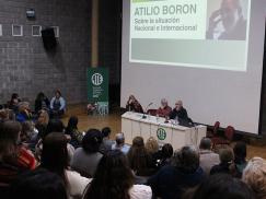 Atilio Borón disertó sobre la situación nacional y en Latinoamérica ante delegados de ATE