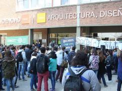 Lucha en defensa de la Universidad pública y sus trabajadores/as