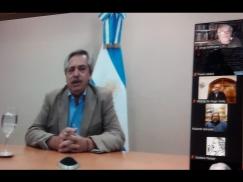 Encuentro por videoconferencia de la CTA de los Trabajadores/as con el Presidente de la Nación, Alberto Fernández. 