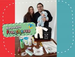 Entrega de un ajuar en Rosario : Bienvenido Franchesco