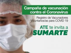 Registro de Vacunadores Voluntarios/as para COVID 19