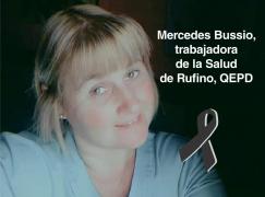 Tristeza por la muerte de una trabajadora de la Salud en Rufino