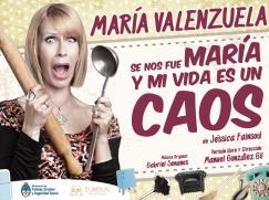 Este sábado: María del Carmen Valenzuela gratis para Afiliados a ATE