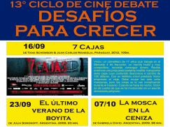 13º Ciclo de Cine Debate “Desafíos para crecer”