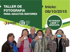 Taller de fotografía para Adultos Mayores