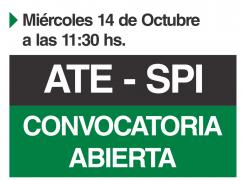 Convocatoria abierta: ATE SPI