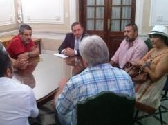 CTA Santa Fe junto a trabajadores de SOL en audiencia con el ministro de Trabajo de la provincia