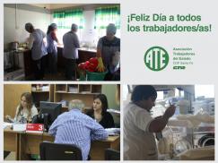 ATE saluda a todos los trabajadores/as en su día