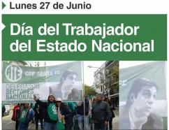 27 de Junio: día del trabajador estatal nacional