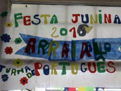 Clase de Portugués: jubilados celebraron las Fiestas “juninas”