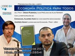 Se presenta el libro “Economía política para todos”