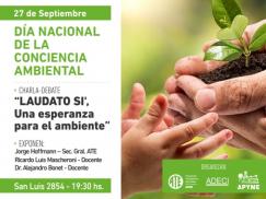 Charla debate “Laudato Si', una esperanza para el ambiente”