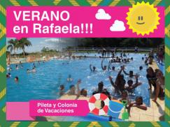 Verano 2016-2017: Pileta y Colonia de vacaciones en Rafaela