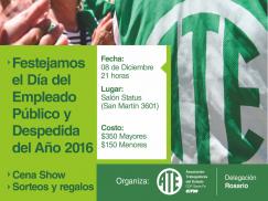 Festejo de Fin de Año y Día del Empleado Público en Rosario