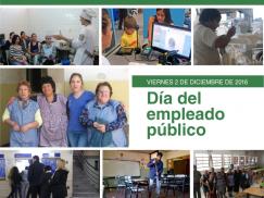 Feliz día para todos los empleados/as públicos/as