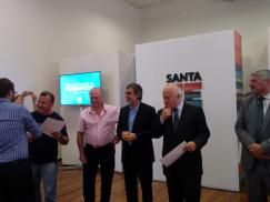 Entrega de pases a planta en el Ministerio de Salud en Rosario