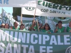 Trabajadores municipales de ATE en pie de lucha