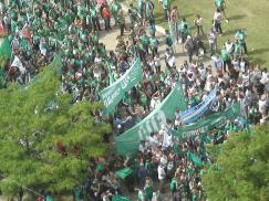 Imponente acompañamiento santafesino a la Marcha Federal Educativa