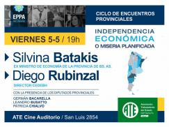 Viernes 5 de mayo: Charla Independencia económica o misera planificada.