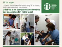 En el Día Internacional de la Enfermería, ATE saluda a las/os enfermeras/os