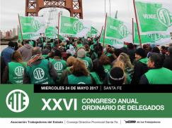 Hoy se realiza en ATE Casa España el Congreso Anual Ordinario de Delegados 2017