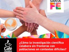 Café científico en el Hotel UNL ATE: ¿Cómo la investigación científica colabora sin fronteras con poblaciones en contextos difíciles?