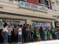 Nueva jornada de protesta en Senasa Santa Fe