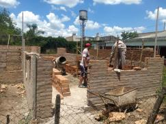 Programa ATE Vivienda y Refacción: avanzan las obras de la casa de una trabajadora de Nelson