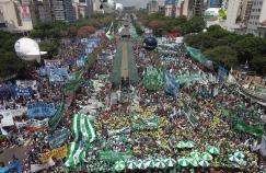 21F: multitudinaria marcha contra el ajuste