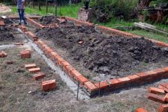 Programa ATE Vivienda y Refacción: comenzó la construcción de una vivienda en Villa Ocampo