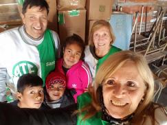 El Centro de Jubilados entregó donaciones a la comunidad Com Caia de Recreo