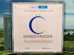 Distinción de calidad para el Hotel UNL ATE en el programa Directrices de Accesibilidad