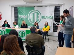 Se realizó en Rosario la charla abierta: 