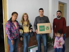 El Centro de Jubilados de ATE entregó donaciones a dos instituciones de la ciudad