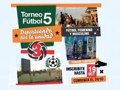 Torneo de Fútbol 5: Deporteando por la Unidad 3º Temporada