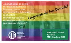 Se presenta ATE Diversidad Sexual, en la continuidad de la lucha por más derechos