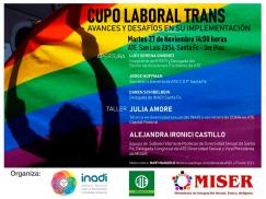 Jornada Cupo laboral trans: avances y desafíos en su implementación: martes 27 en ATE 