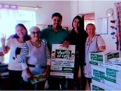 Vuelta al Cole 2019: con excelente recepción en el interior provincial, continúa la entrega de los Bolsones escolares