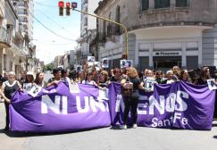 ATE participó del 5D: Jornada de lucha “Basta de femicidios”