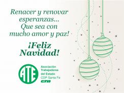 ATE les desea una Feliz Navidad