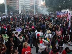 Multitudinaria marcha Ni Una Menos