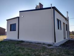 Una vivienda lista para ser entregada en la localidad de Piñero