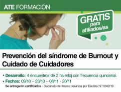 Prevención del síndrome de Burn out y Cuidado de Cuidadores 