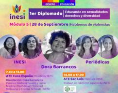 Hablemos de violencias: Dora Barrancos en ATE Casa España