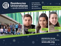 Último día para la inscripción al programa de Residencias Universitarias para hijos/a de afiliados/as del interior de la provincia