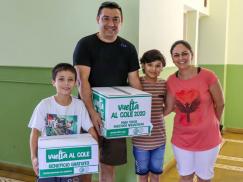Sigue la entrega de los kits escolares gratuitos para hijos/as de afiliados/as
