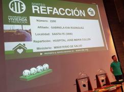 Se realizó el 22º sorteo del Programa ATE Vivienda y Refacción