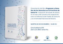 Presentación del libro: Progresos y desafíos de los derechos en la Provincia de Santa Fe