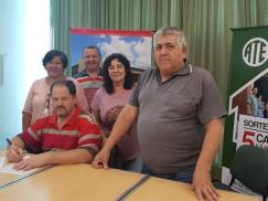 Firmaron 3 nuevos beneficiarios de la Línea Refacción